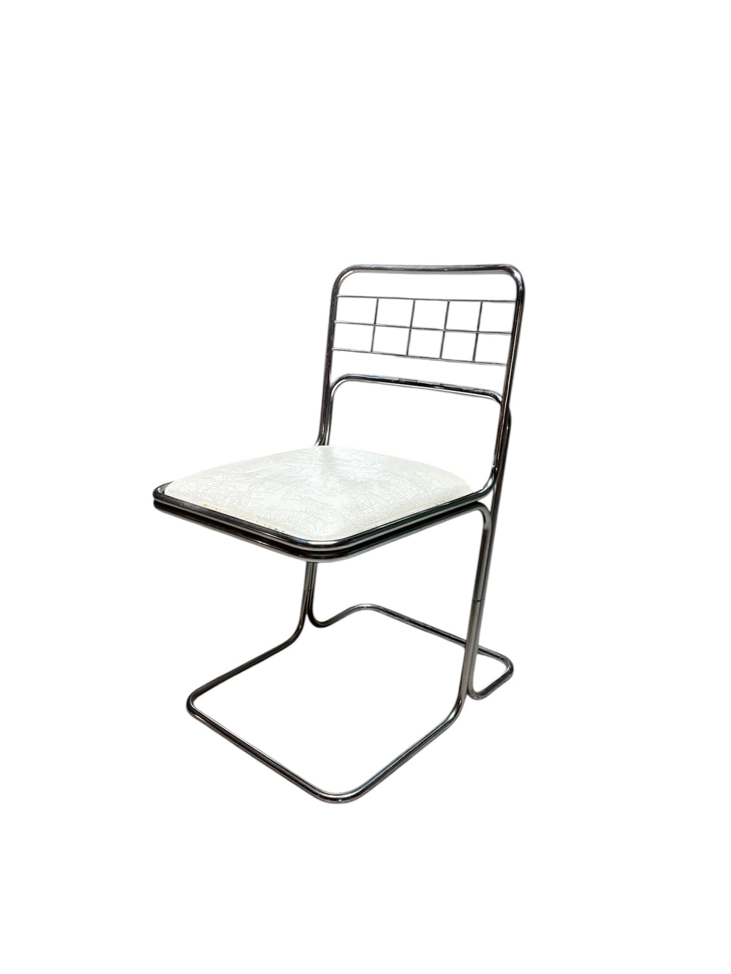 4 chaises chromé 70's